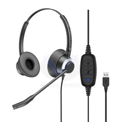 Micro-Casque Filaire Binaural Connecteur USB-A PRO 5000 B USB-A BX